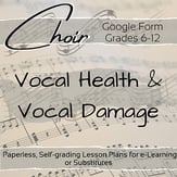 Vocal Health & Vocal Damage Digital File Digital Resources cover